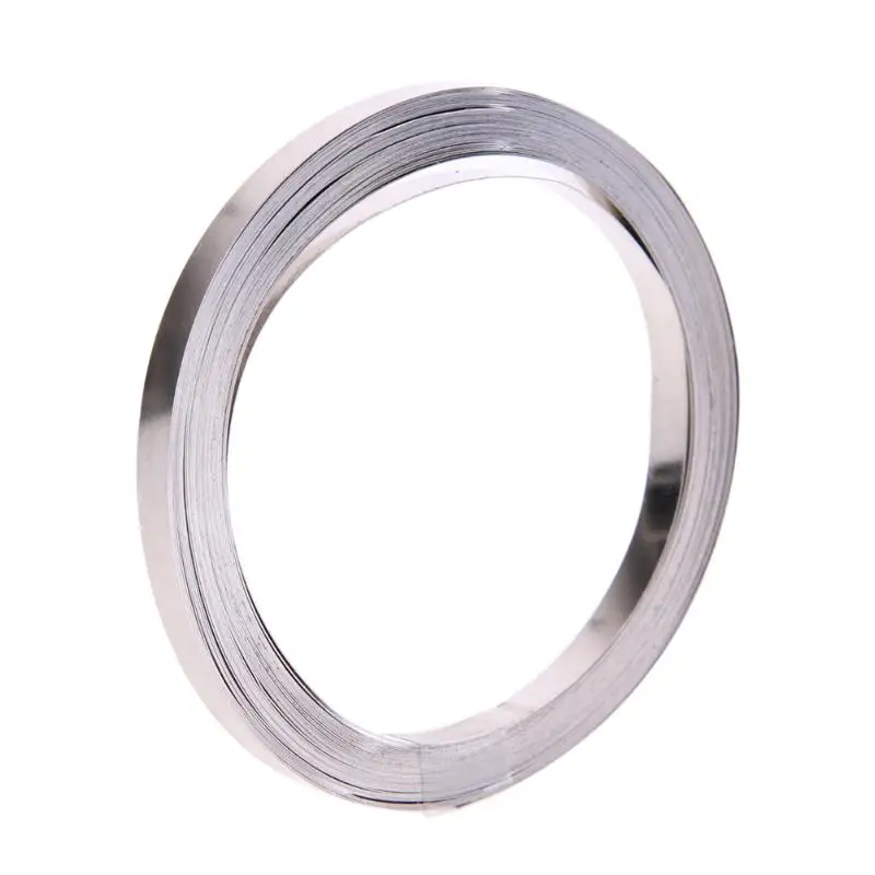 5M 0.12x4mm пластина из чистого никеля Никель полоска для Li 18650 Батарея точечной