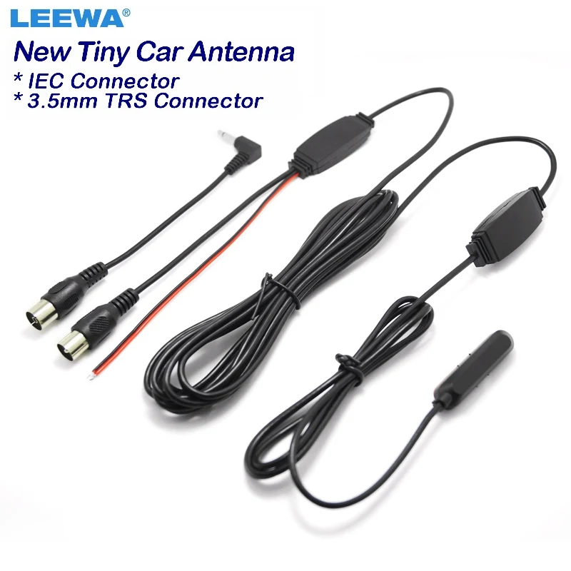 ЖК-антенна LEEWA для автомобильного окна цифровая ТВ-антенна со встроенным