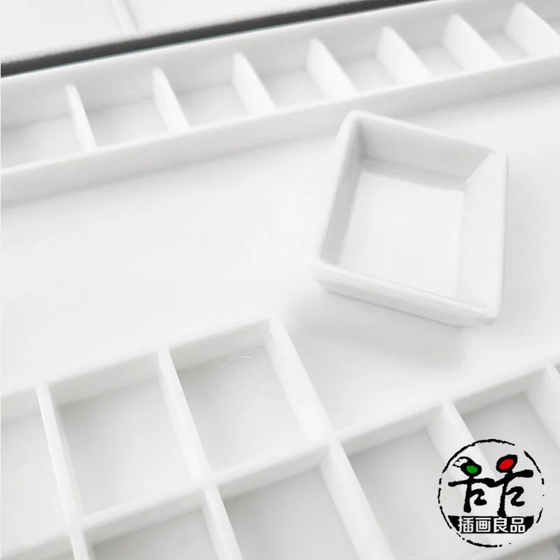 36 квадратов портативная пигментная коробка тонер акварельные пигменты