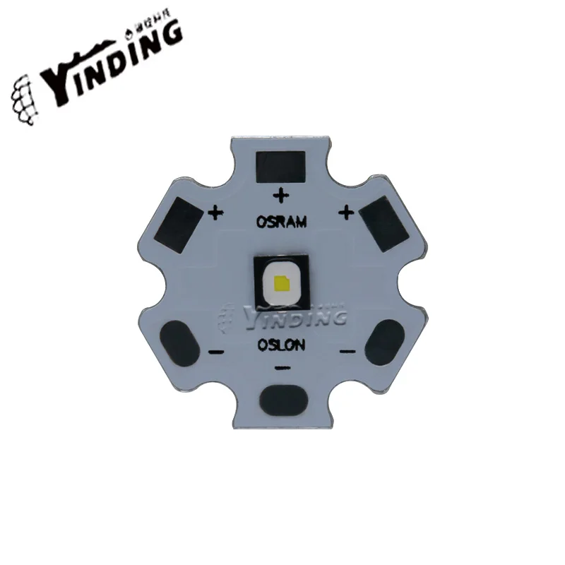 5 шт. OSRAM LUW H9QP 5 Вт высокомощный светодиодный светодиод 6000-6500 к холодный белый свет Автомобильная фара лампа-излучатель
