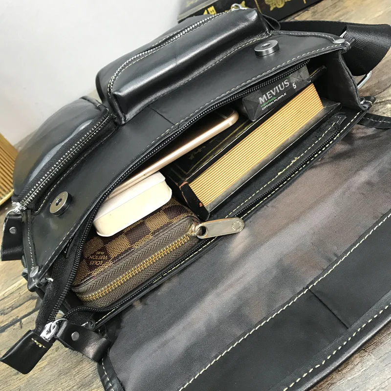 Мужские сумки из натуральной кожи на плечо мужская сумка-мессенджер кожаные