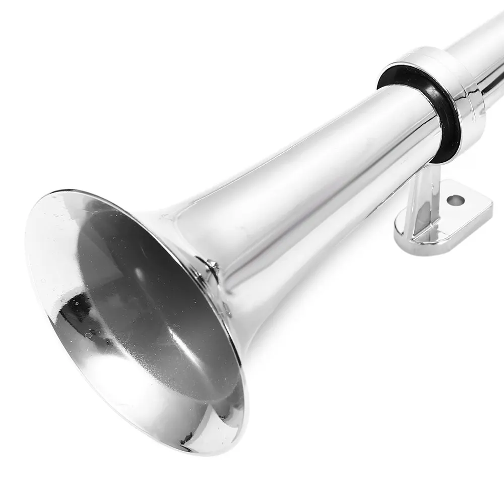 Universal 17 Inch 150DB Single Trumpet Car Air Horn Compressor Super Loud 12V 1 Set for Trucks Lorry Cars Automobiles | Автомобили и