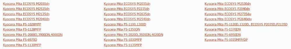 Оригинальная разделительная Подушка/отключение 302F908310 2F908310 для kyocera FS1028MFP 1030 1128 1370