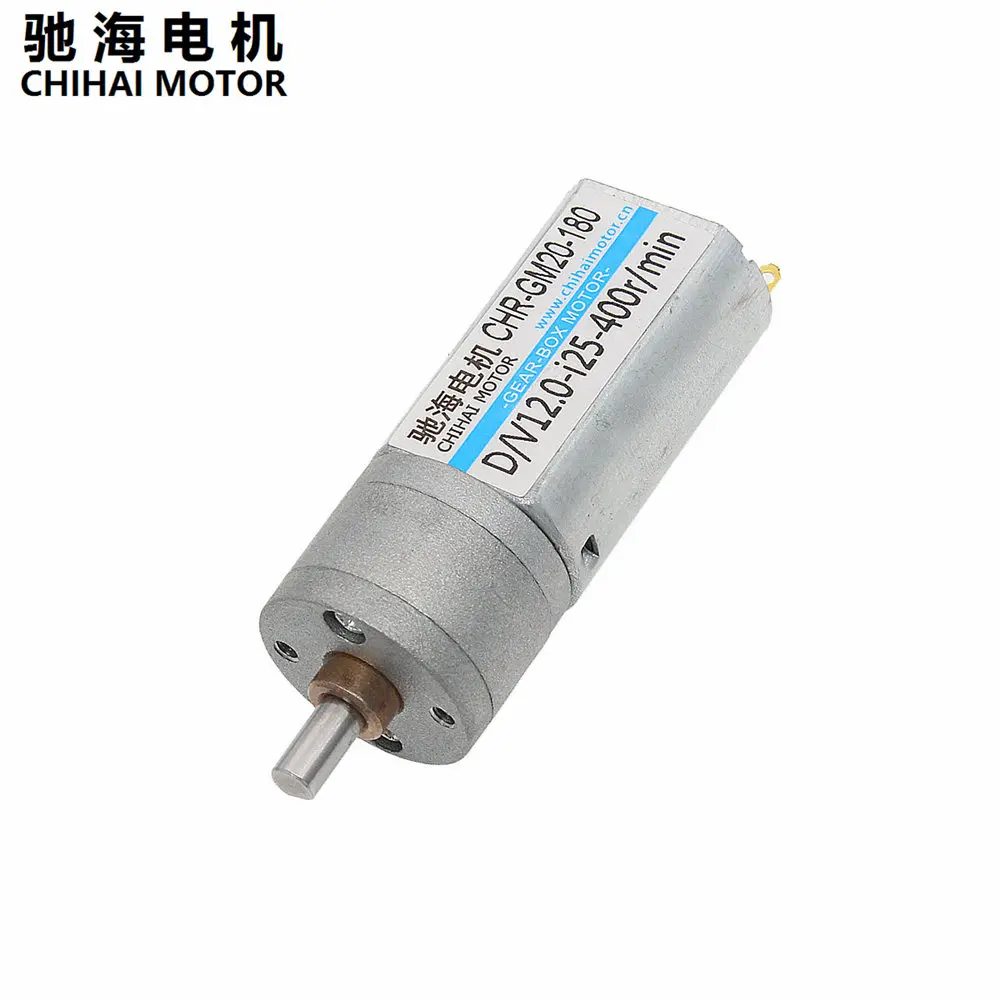 Двигатель ChiHai, редуктор постоянного тока, двигатель 12 В, 400 об/мин, 6 в, 200 об/мин