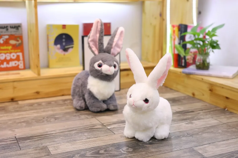 1 шт. 23/30/35 см Моделирование Kawaii Кролик Плюшевые игрушки красивые игрушки-животные для детей, подарок на день рождения и Рождественский подарок кукла