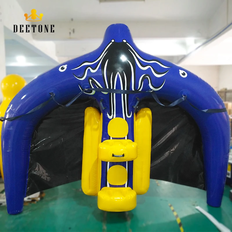 Популярные коммерческие прочные водные спортивные игры Manta Ray flying надувная труба