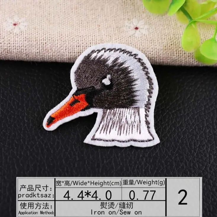 10 шт. нашивки с вышивкой в виде животных