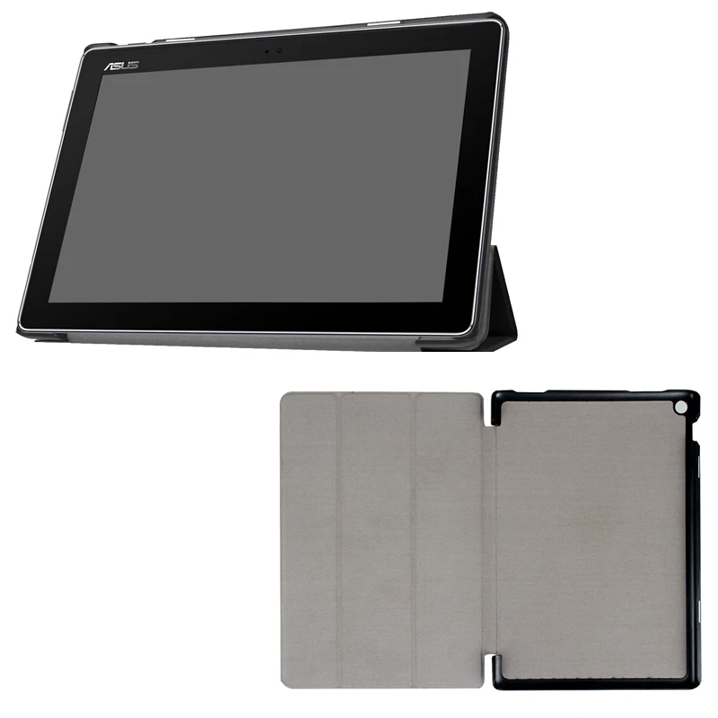 Smart Case For ASUS Zenpad 10 Z301MFL Z301ML High Quality pure color ultra thin PU Leather stand cover tablet flip case | Компьютеры и