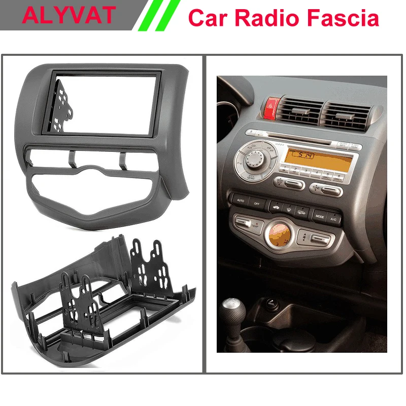 Автомобильный аудио тире для HONDA Fit Jazz 02 08 (Авто кондиционер) (левое колесо) Стерео