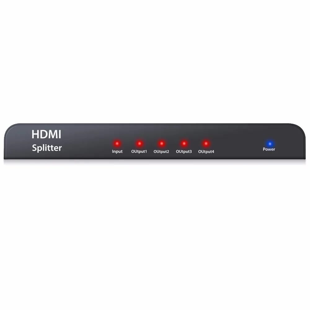 ESYNiC 1080P 4 канальный HDMI сплиттер с USB мощностью 1*4 усилитель видеосигнала