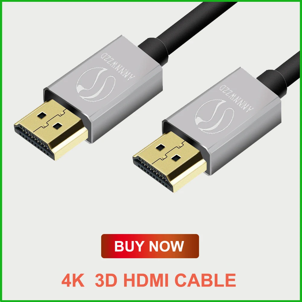 HDMI кабель 1 м 2 м совместим с HDMI 2,1, 2.0a, 2,0, 1.4a(Ultra HD, 4 K, 3D, Full HD, 1080 p, HDR, ARC, Highspeed с Ethernet