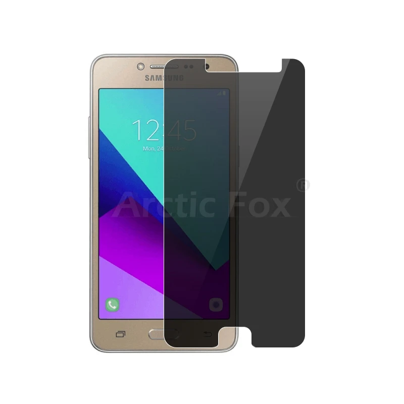 Высококачественное антишпионское закаленное стекло 2.5D Arc Edge для Samsung Galaxy J2 Prime
