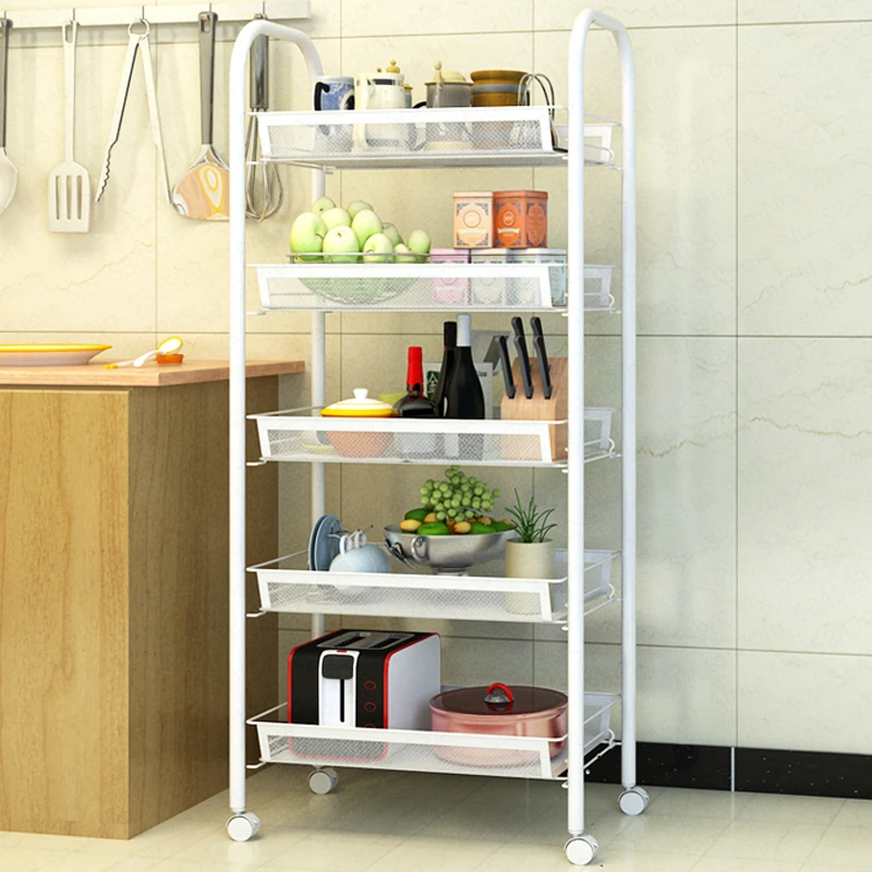 B 5 ярусов Кухня стеллажная стойка для пекарей корзину стенд Ванная комната