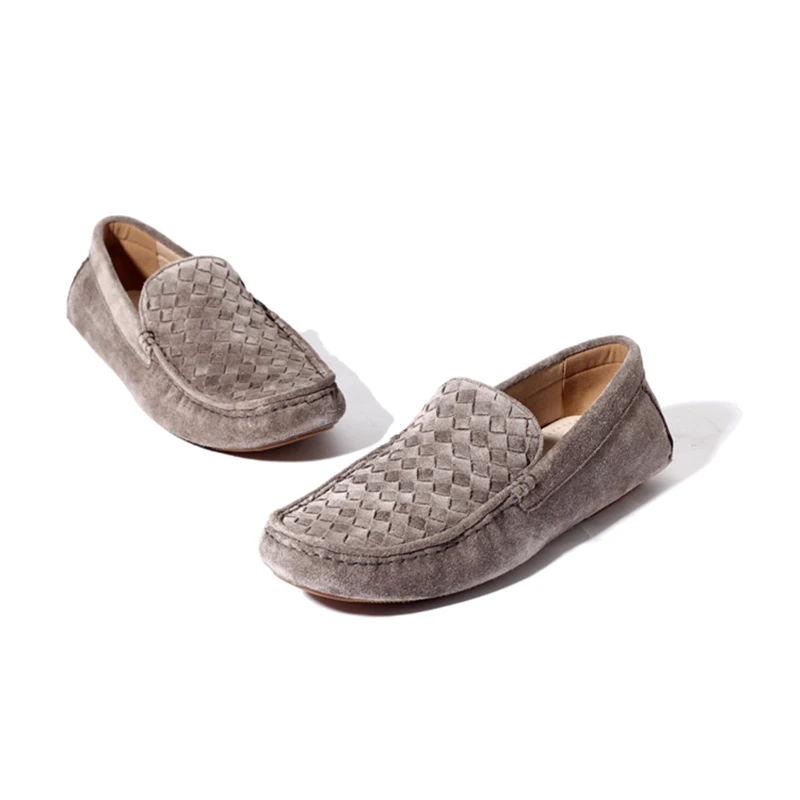 Мужские замшевые лоферы без шнуровки 6 цветов | Обувь