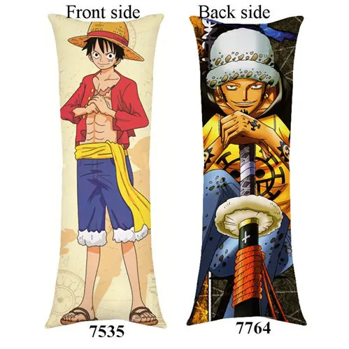 pillowcase Мультяшный цельный чехол Roronoa Zoro pillowcover Trafalgar Law аниме обнимающий длинный размер наволочка для тела чехол на заказ - Цвет: pillowcase