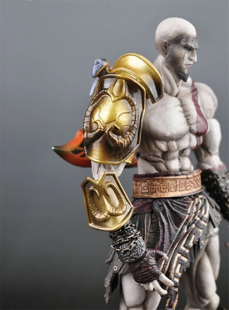 Квадратная игрушечная фигурка Fenix Play KAI God of War Kratos ПВХ 23 см 9,0" Аниме игра игрушка подарок для друзей Коллекционная модель куклы