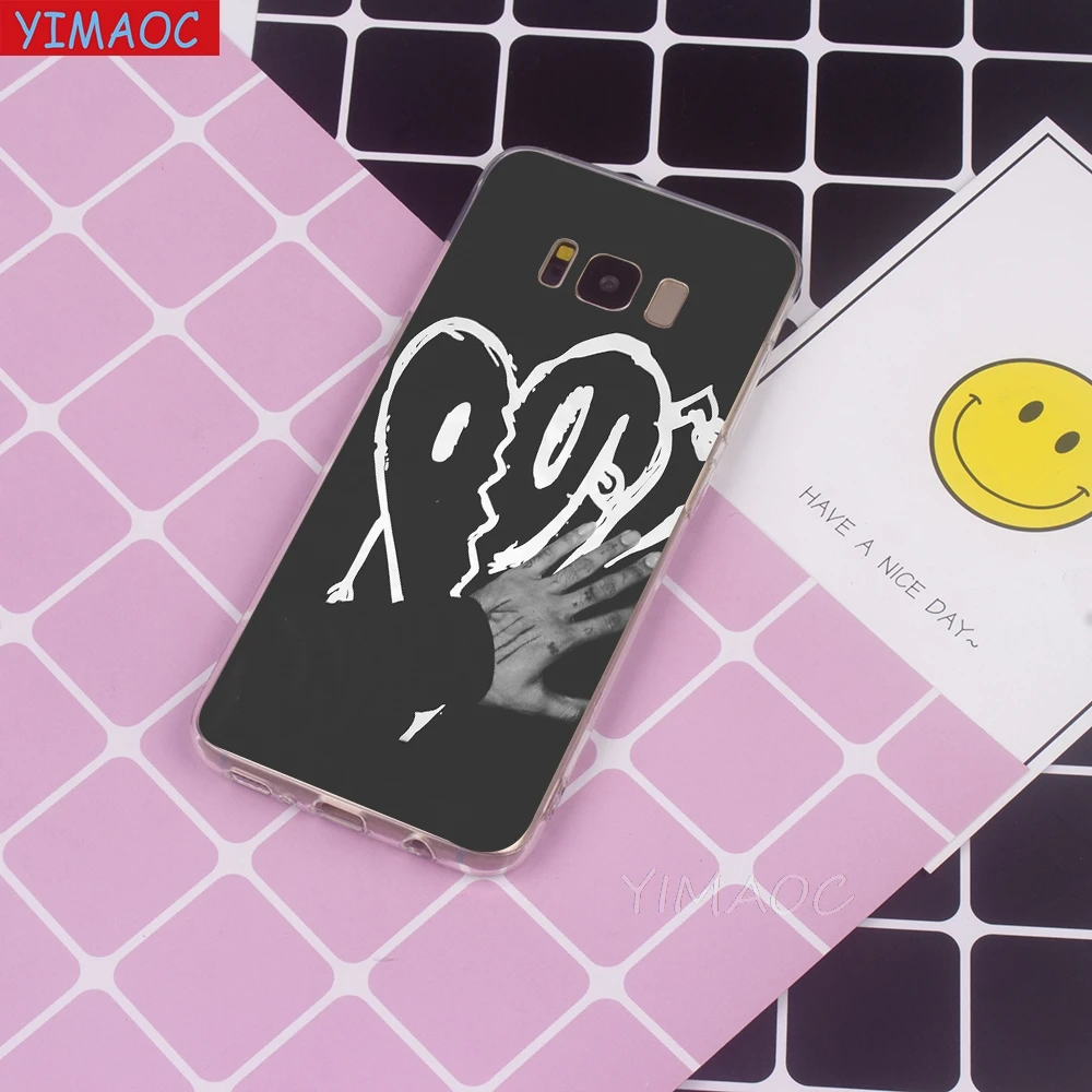 YIMAOC Rapper Lil Peep Bo Soft Case for Galaxy j3 j5 j6 j7 A5 2016 2017 A6 A9 2018 Note 8 9 S7 edge S8 S9 S10 Plus S10e |