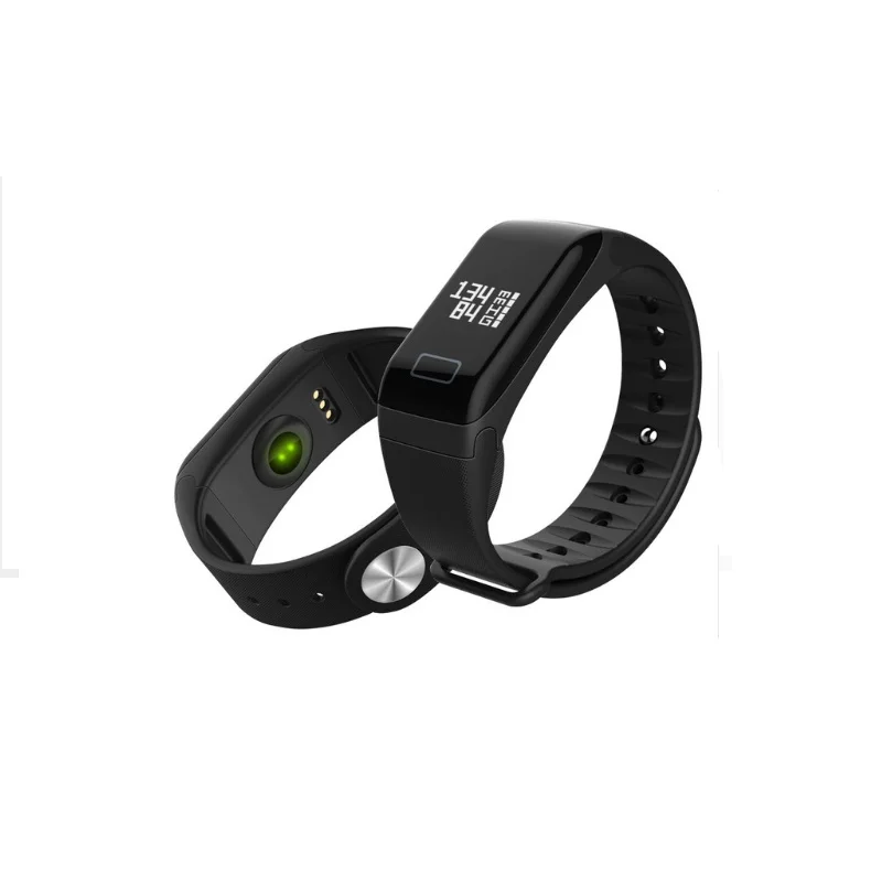 Лидер продаж 0 66 дюймов Smartband крови Давление сердечного ритма умный Браслет F1