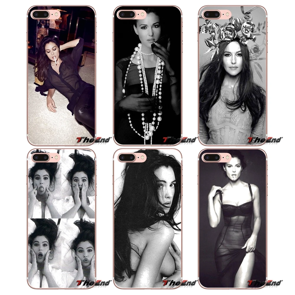 Чехол для телефона Samsung Galaxy S3 S4 S5 MINI S6 S7 edge S8 Plus Note 2 3 4 5 Grand Core Prime monica bellucci Sexy Malena |