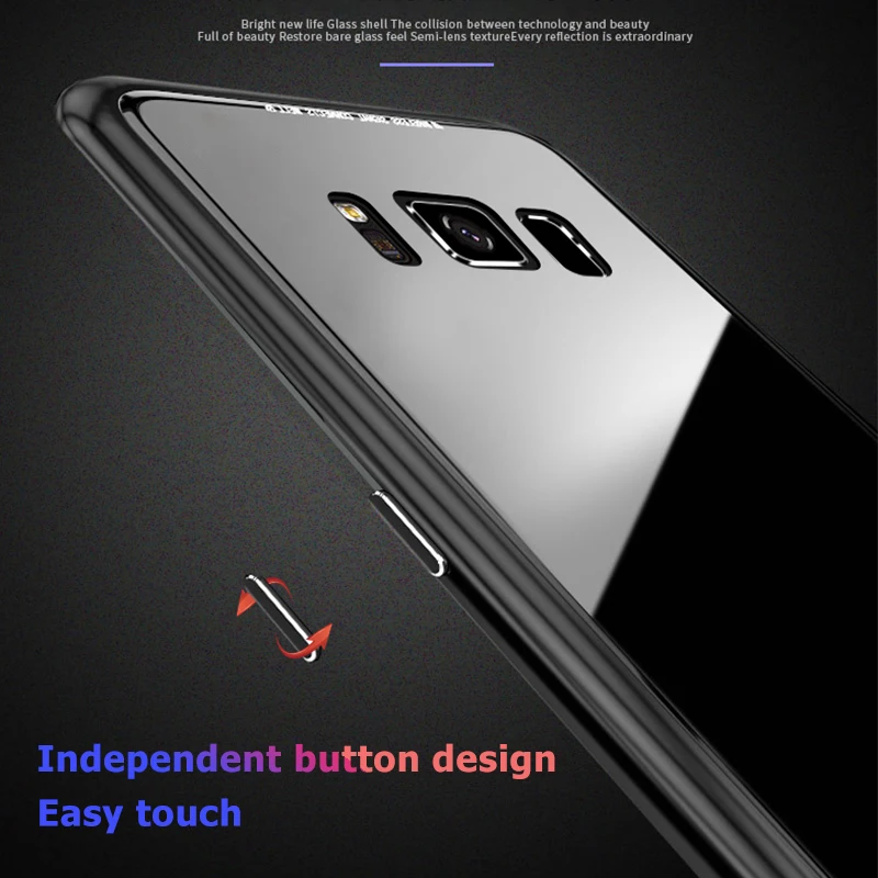 Магнитный адсорбционный металлический чехол для телефона samsung Galaxy S10 Plus S8 S9 Plus S10Plus S10 Роскошный ультра Магнитный стеклянный чехол