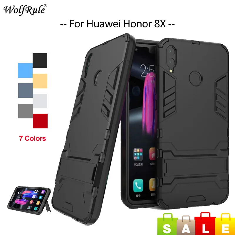 Чехол для Huawei Honor 8X чехол из ТПУ и поликарбоната бампер корпус телефона Funda 6