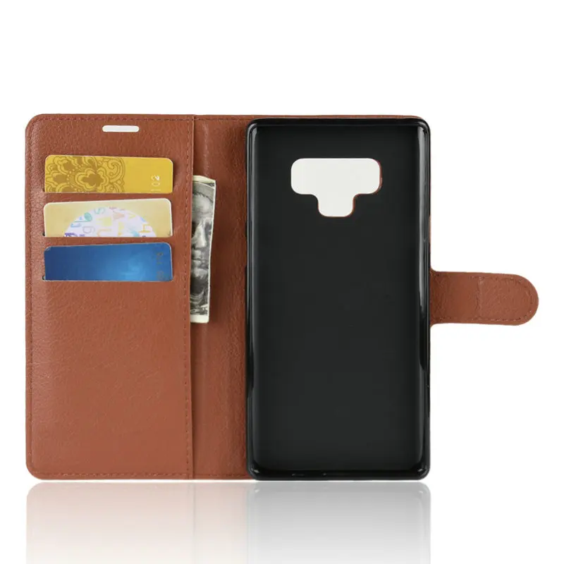 Flip Leather Case cover For Samsung Galaxy Note9 Note 9 SM-N960 N9600 Note8 8 N950 Phone Cover Wallet case with Stand | Мобильные