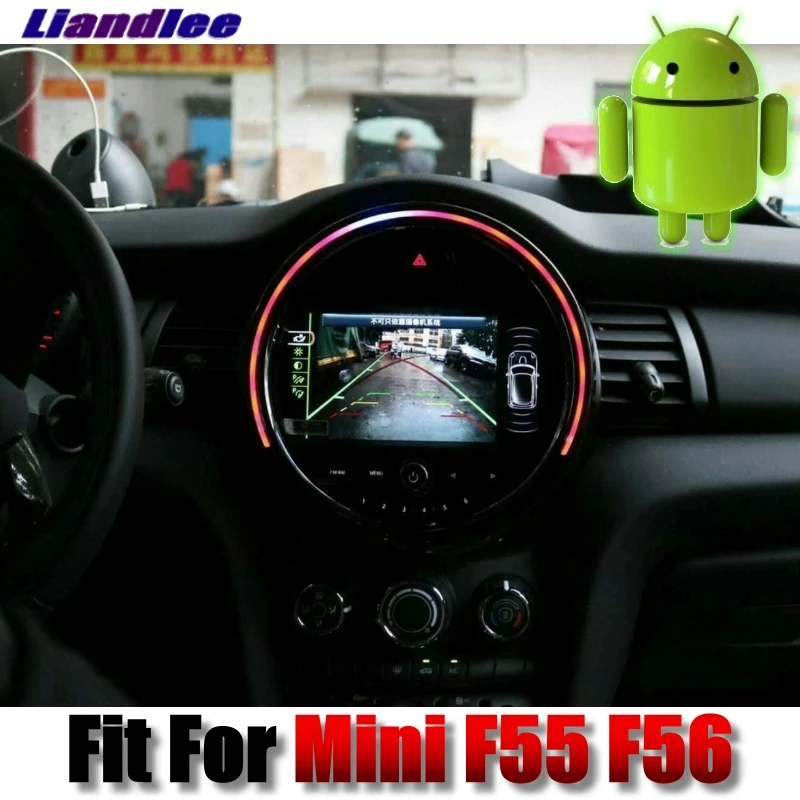 Для Mini One Cooper Hatch One F55 F56~ Android система " Автомобильная Мультимедийная Кнопка iDrive Автомагнитола Navi gps 4G навигация