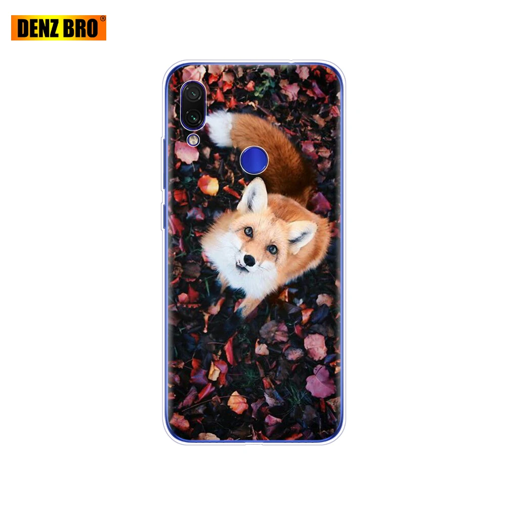 61890 Для Xiaomi Redmi Note 7 силиконовый мягкий ТПУ с рисунком для Xiaomi Redmi NOTE 7 PRO Чехол 6,3 дюймов Funda Coque Redmi Note7 чехол бампер - Цвет: 61890