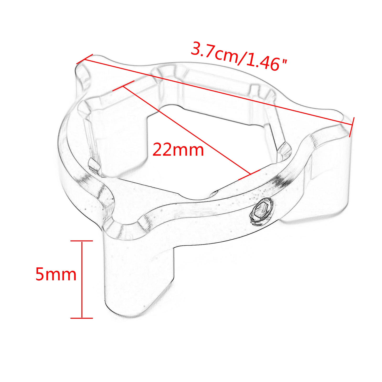 2x CNC алюминиевые 22 мм регулирующие вилки для мотоцикла Honda CBR 600RR CBR1000RR Ducati 1198 848 1098