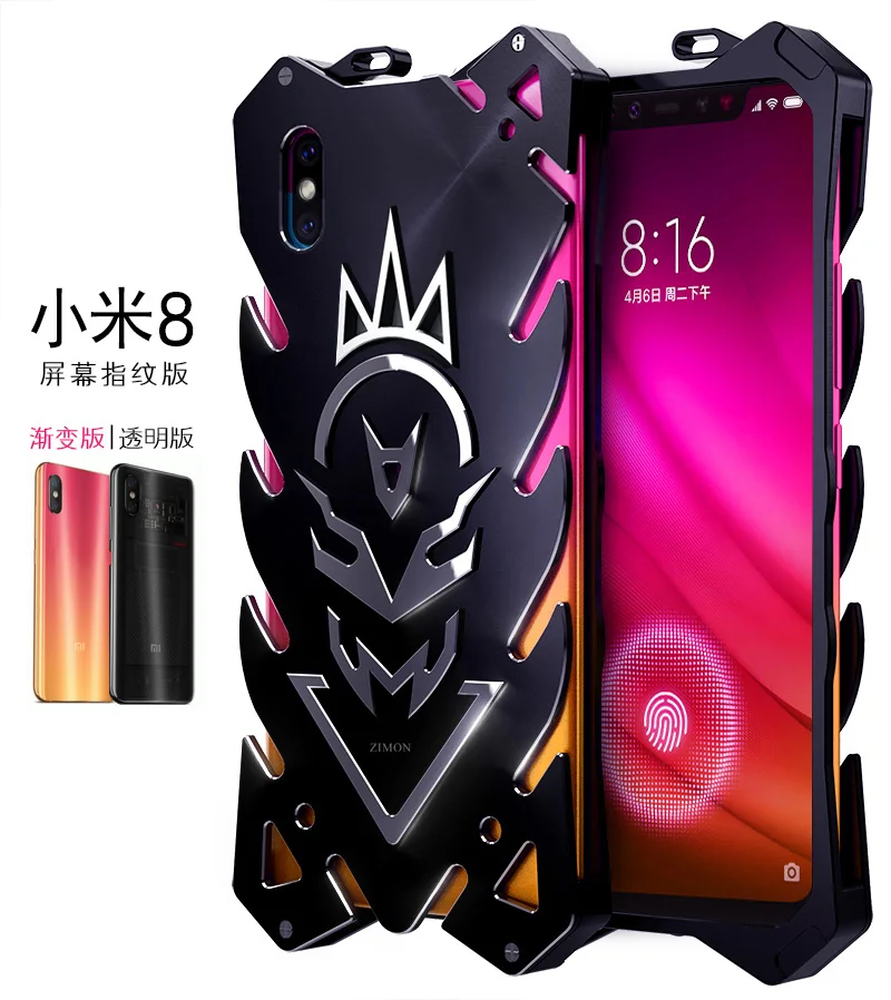 Для Xiaomi mi 9T Zimon авиационный алюминиевый металлический чехол с сильной защитой для Xiaomi mi 9T Pro mi 9 SE металлический чехол