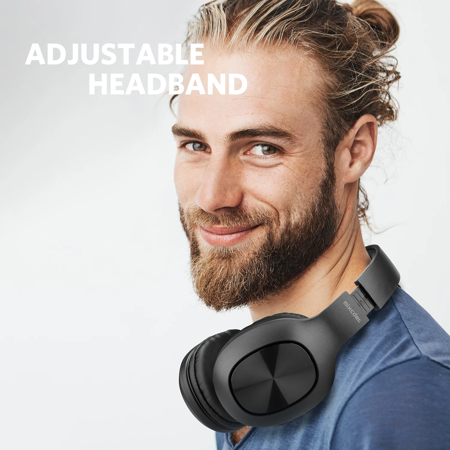 Mixcder HD901 Bluetooth наушники беспроводные с микрофоном TF карта складная гарнитура стерео портативные наушники для смартфона