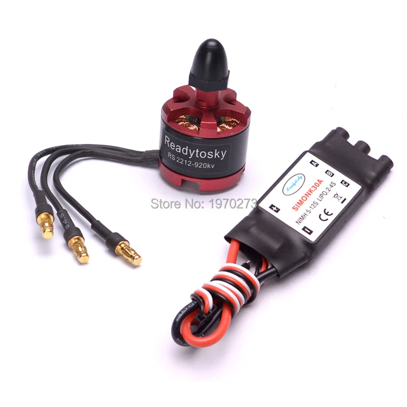 30A Simonk бесщеточный ESC+ 2212 920KV бесщеточный двигатель CW/CCW для F550 S500 рама квадрокоптера