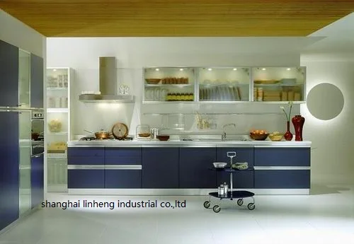 

melamine/mfc kitchen cabinets(LH-ME003)