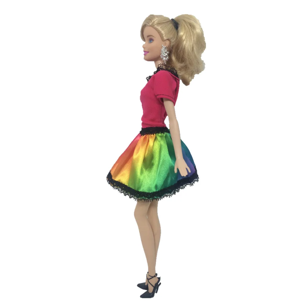 Один комплект из куклы NK красивые вечерние платья в сдержанном стиле модное