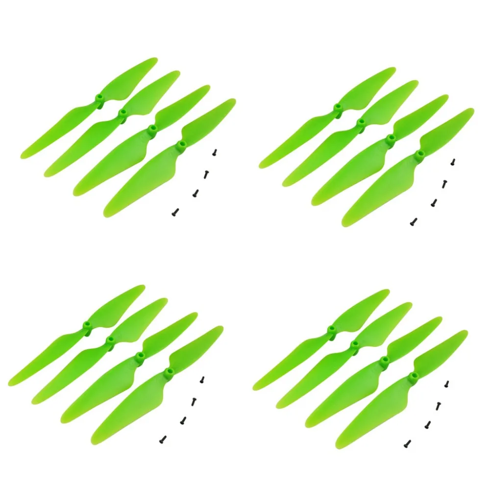 

16 шт. Пропеллер для Hubsan X4 H502E H502S H216A четыре оси самолета вертолета лезвия запчасти зеленые