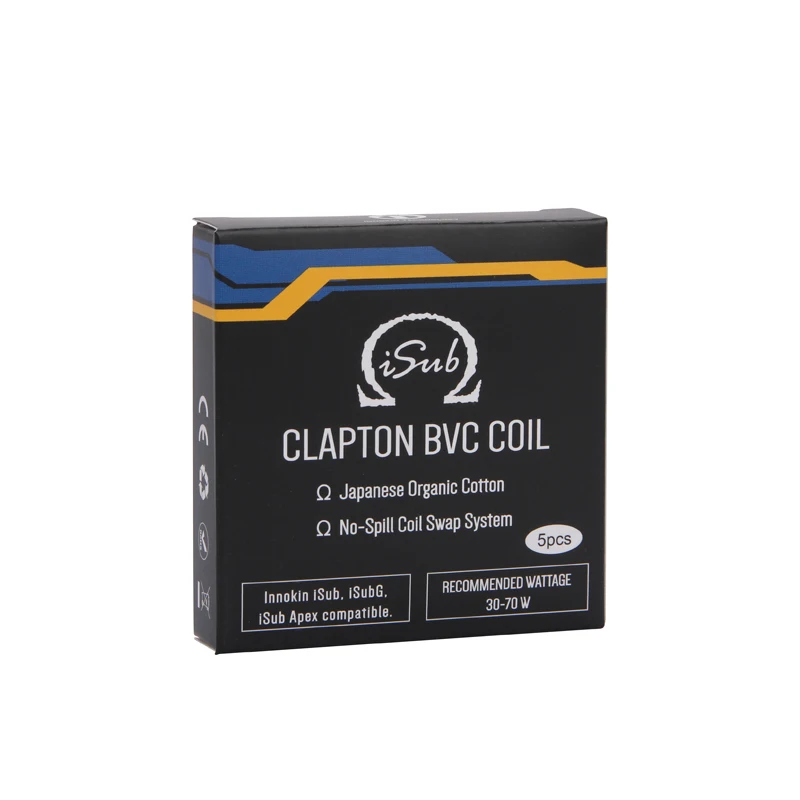 5 шт./лот Innokin iSub Clapton BVC 0.5ohm сменная катушка для G Apex танк распылитель|Испарители