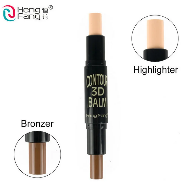 Горячая Распродажа двухсторонний 2 in1 Контурный карандаш для макияжа кремово