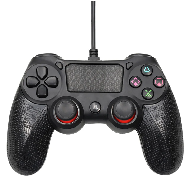 1 USB проводной игровой контроллер джойстика для PS4/PS3 вибрации Gmapad джойстик геймпады для PlayStation4/ПК Win7/8/10 пульта - Цвет: 1