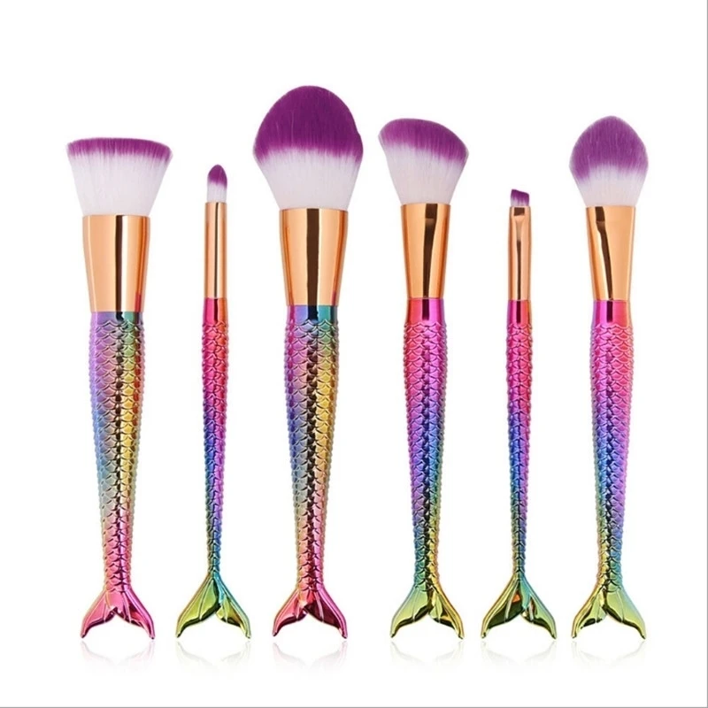 Набор кистей для макияжа FLD013 6 шт.|Аппликатор теней век| |