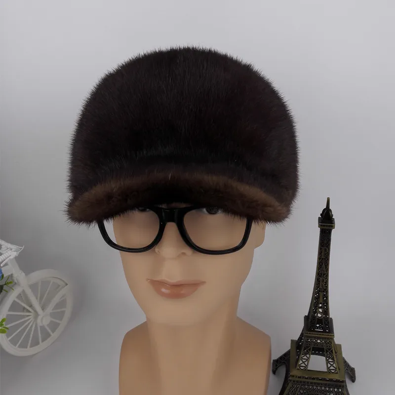 Роскошные русские мужские шапки ручной работы оптом из натурального меха норки