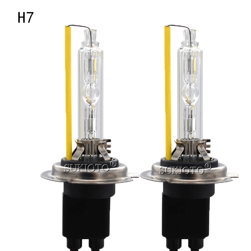 Оригинальные ксеноновые лампы SUKIOTO Heartray D2H H7 H11 H1 H8 HB3 HB4 4500K 5500K 6500K AC hid лампа для фар