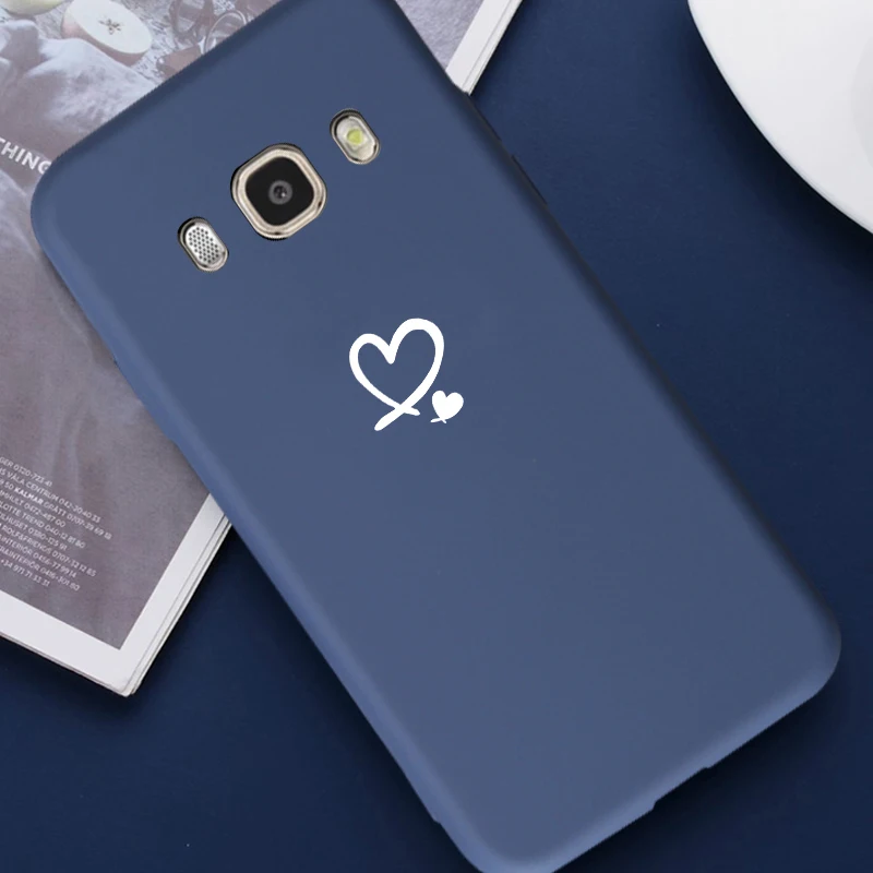 Милый чехол IZYEKY для samsung Galaxy J3 J5 J7 EU Pro J2 Prime J8 J4 J6 Plus Стильный чехол - Цвет: Love 11 blue case