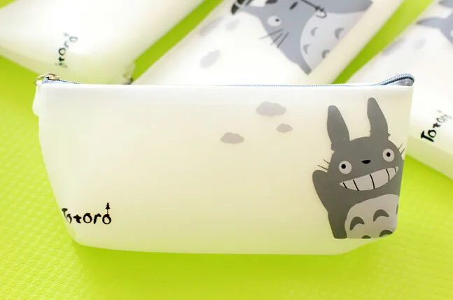 AB15 1X Kawaii Милые Тоторо желе Водонепроницаемый силиконовый пенал хранение Косметический макияж сумка Рождественский подарок