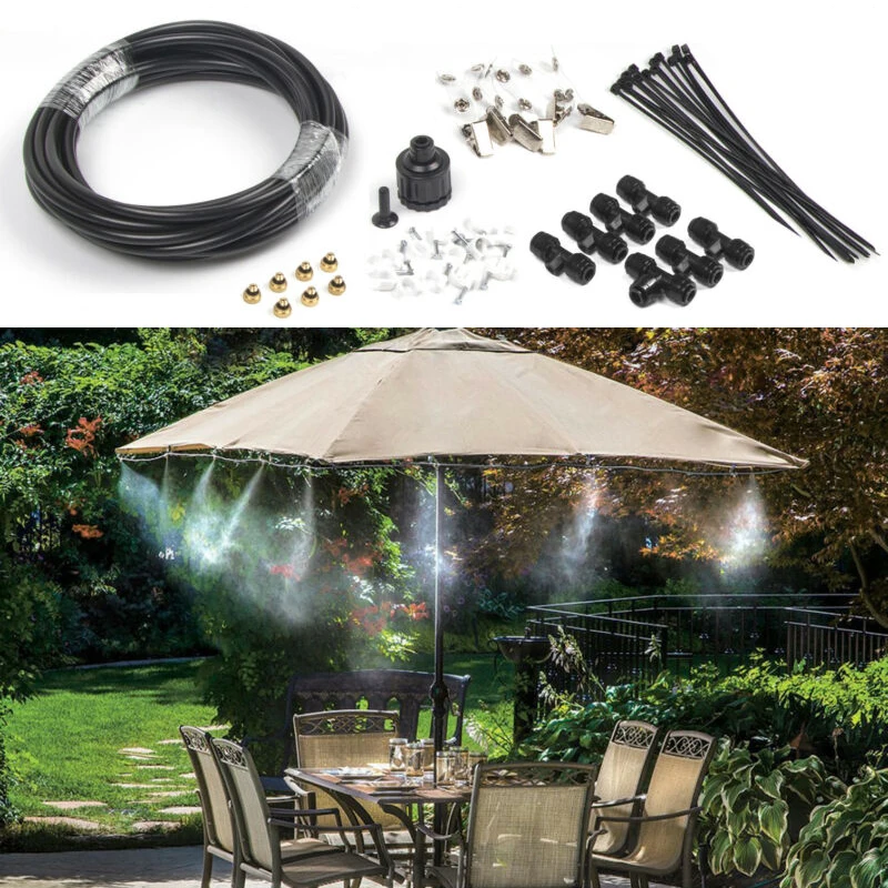 Туманная система охлаждения воды туман оросительное сопло открытый сад патио