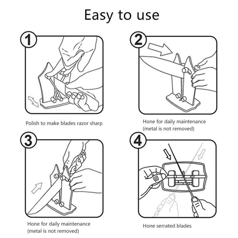 Бытовая домашняя кухня Аксессуары Инструмент гаджеты професси заточки ножей