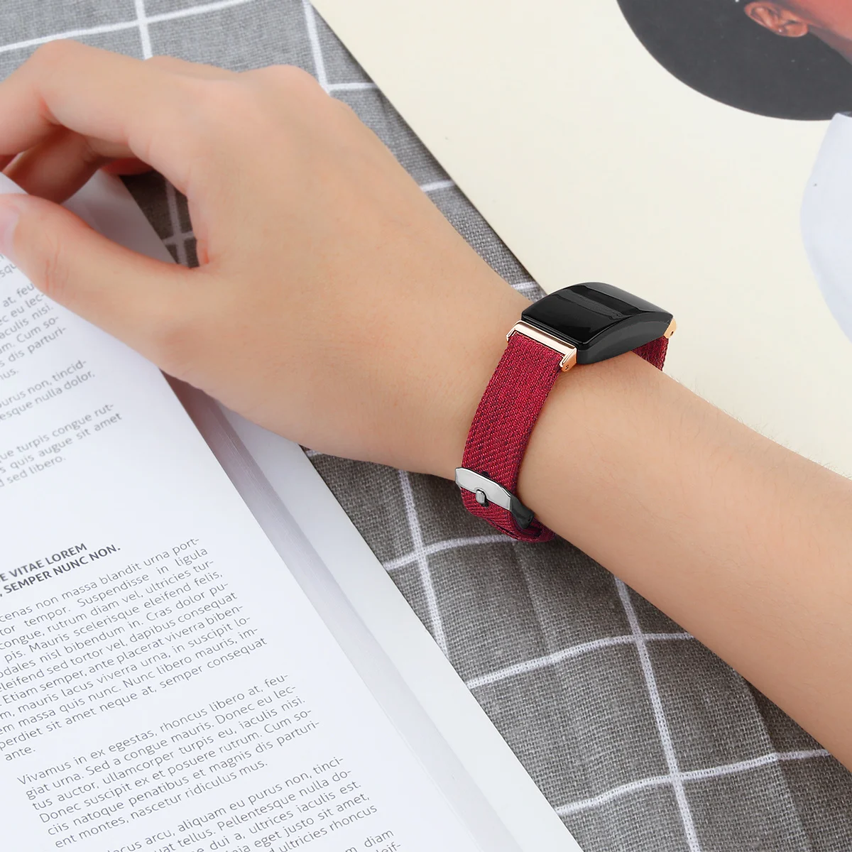 Ремешок для Fitbit Inspire брезентовый дышащий сменный Браслет для Fitbit Inspire Hr Correa Fitbit Watch 64004