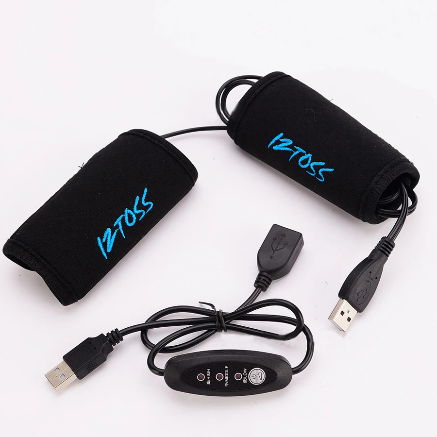 Зимние теплые электрические грелки для скутера мотоцикла USB с переключателем