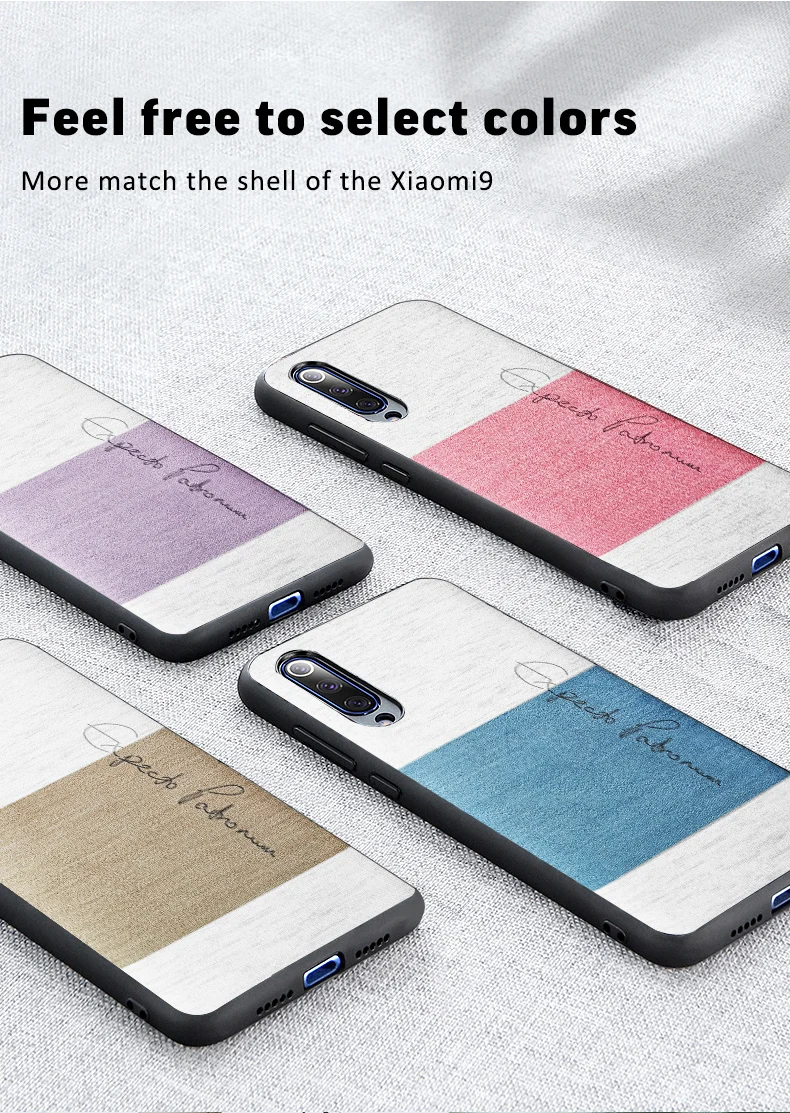 Для xiaomi mi 9 SE чехол нескользящий Мягкий сенсорный чехол MOFi mi 9 задняя крышка Защитная ткань capas mi 9Explorer версия чехол s