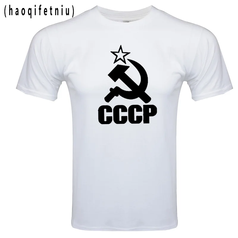 Former Soviet union T-shirt male former defender short sleeve comfortable shirt | Мужская одежда
