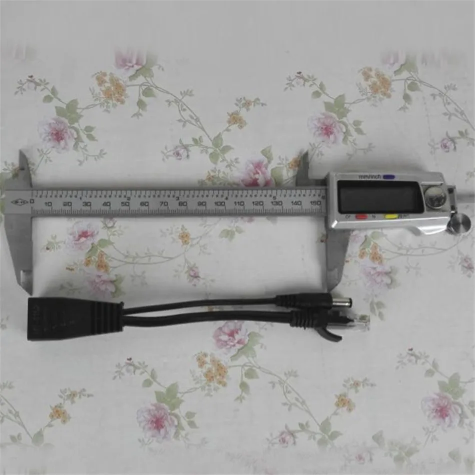 Экранированная лента RJ45-DC кабель адаптер POE сплиттер инжектор блок питания 12-48 В ip-камера аксессуары Hiseeu